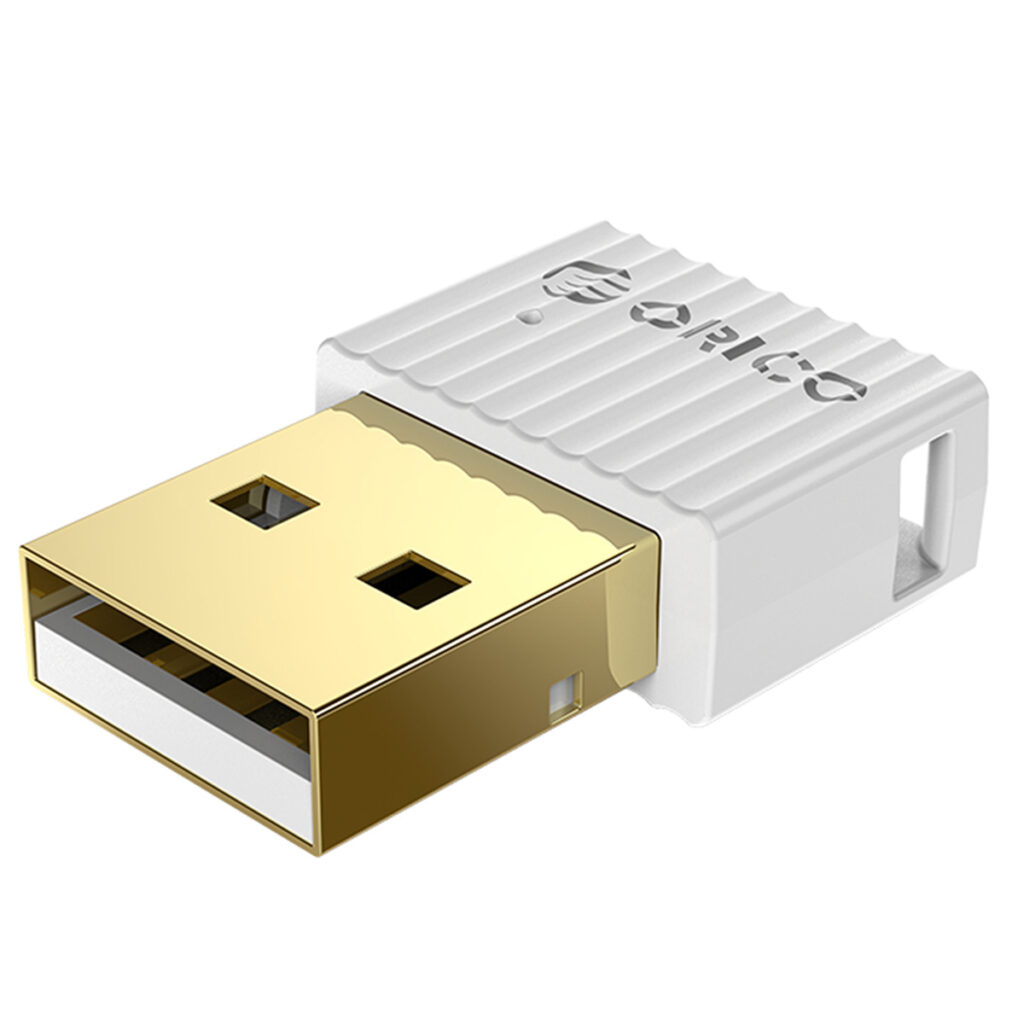Adapter Bluetooth 5.0 USB-A biały